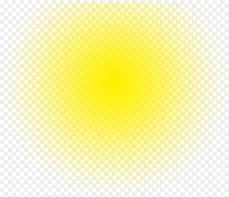 黄色斑点透明特效发光