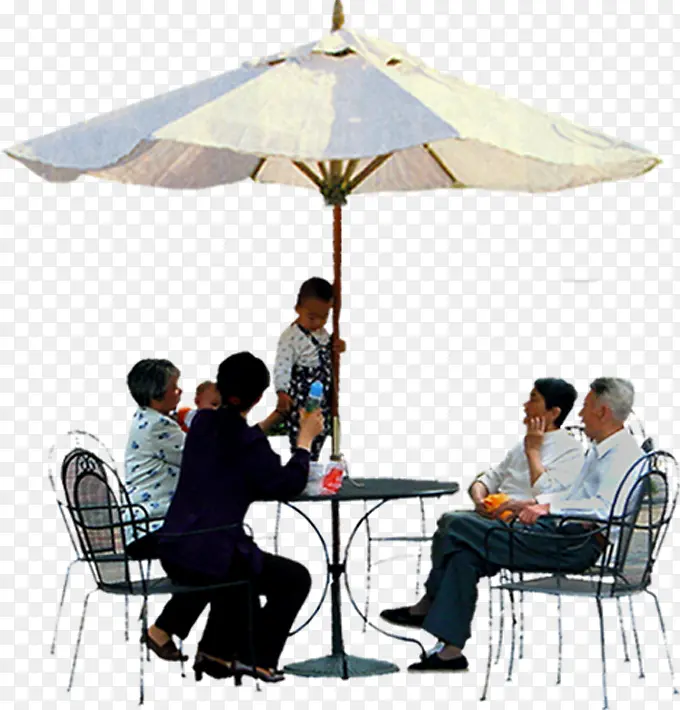 户外餐桌