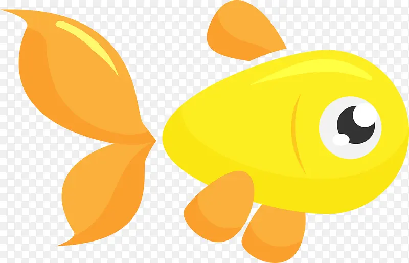 海洋生物呆萌小鱼
