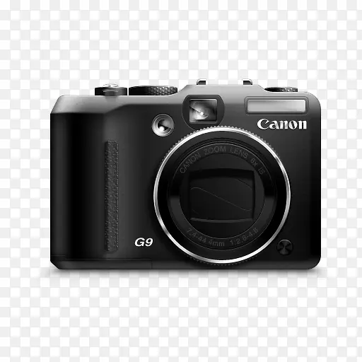 灰色佳能国相机Canon-G9-icons