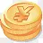 日元硬币图标