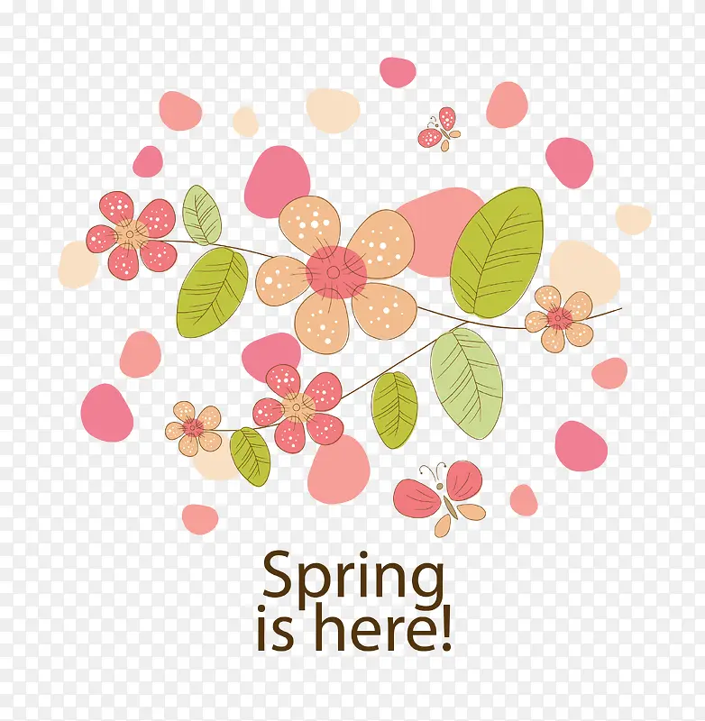 spring is herePNG图片素材下载_图片编号ywwgrzdv-免抠素材网