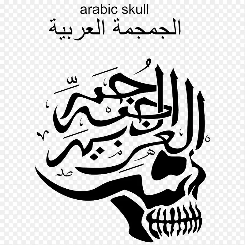 阿富汗恐怖骷髅头骨抽象插画图片