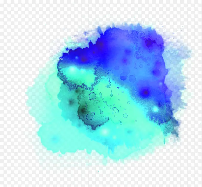 创意海报效果颜色墨迹