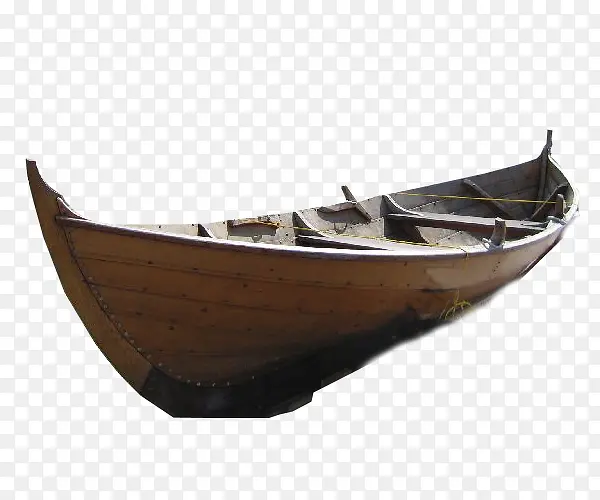 月牙木船