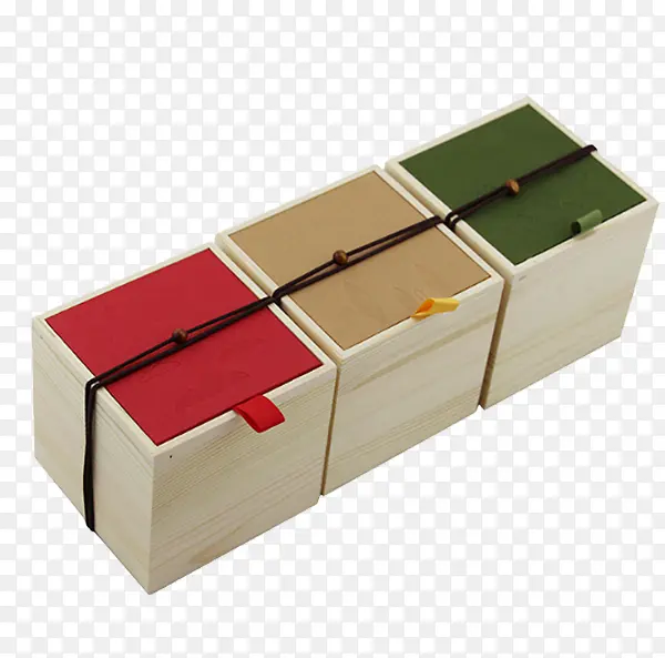 环保松木绿茶茶叶礼盒包装盒