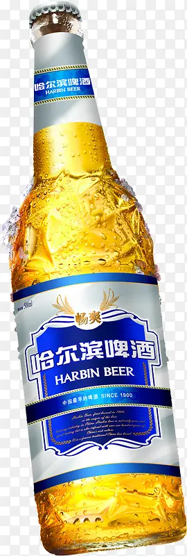 摄影夏日哈尔冰啤酒