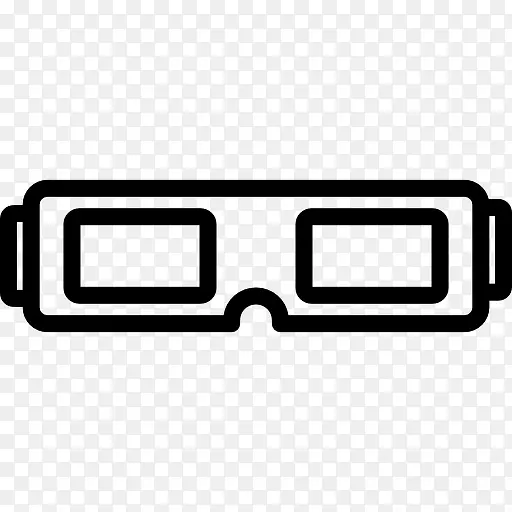影院3D眼镜图标