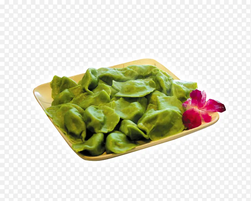 绿色蔬菜饺子营养