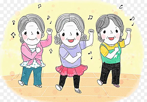 广场舞大妈