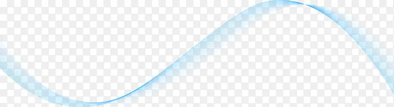 蓝色波动线条图
