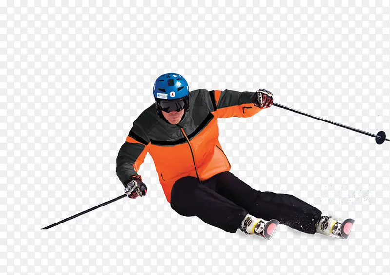 冬季滑雪的人PNG