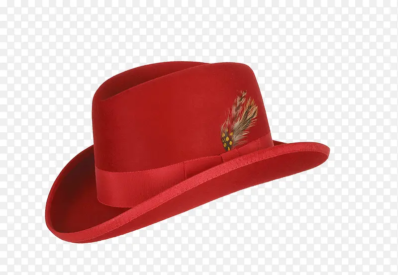 大红色帽子