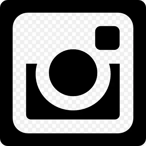 Instagram社交网络标识的照片的相机图标