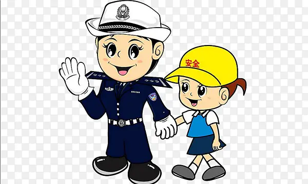 警察与小孩