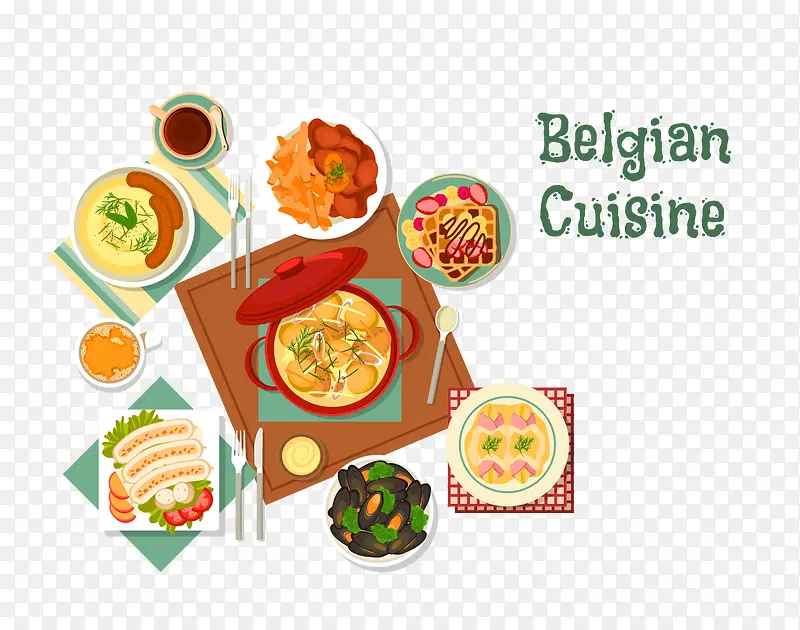 Belgium cuisine