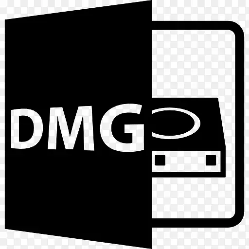 DMG开放文件格式图标