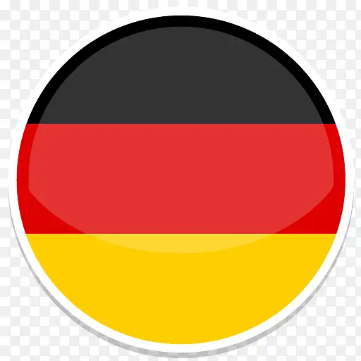 德国2014 -世界-杯标志-平-图标