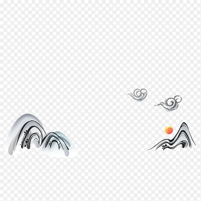 古代水墨画素材PNG图片素材下载_图片编号yglebjkn-免抠素材网