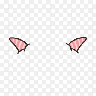 粉色猫耳朵