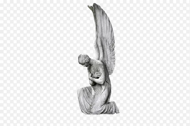 艺术天使翅膀雕像