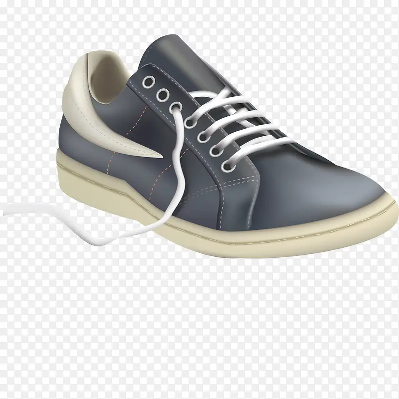 灰色运动鞋