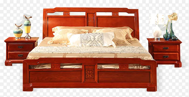 红木家具床