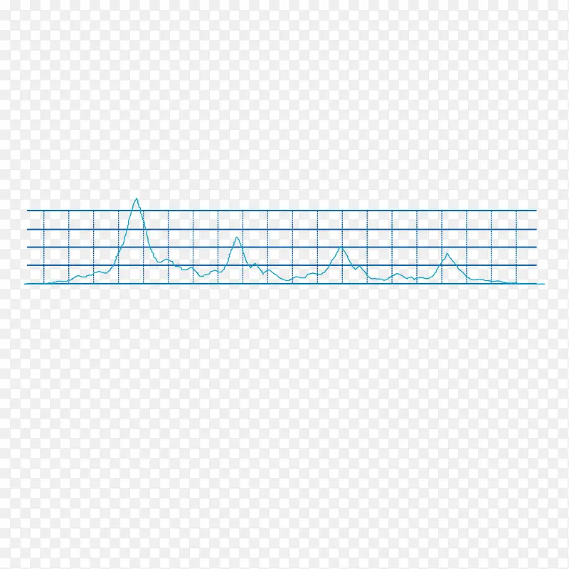 方格绿色动感声波矢量素材