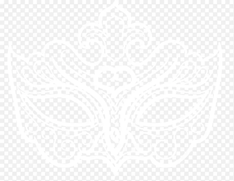 白色透明舞会面具