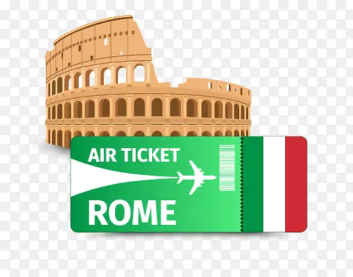 罗马飞机票