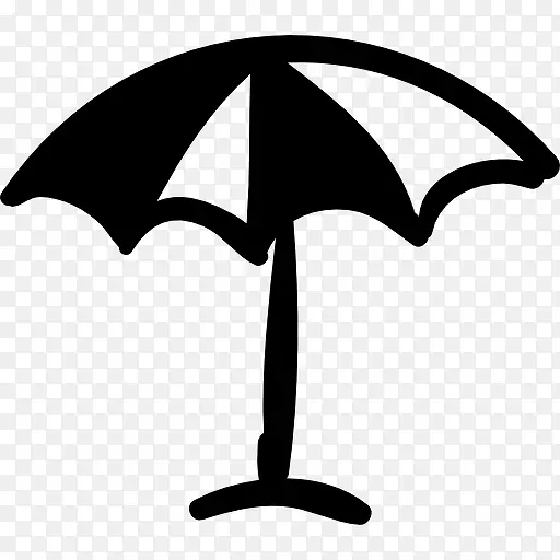 伞的手工工具图标