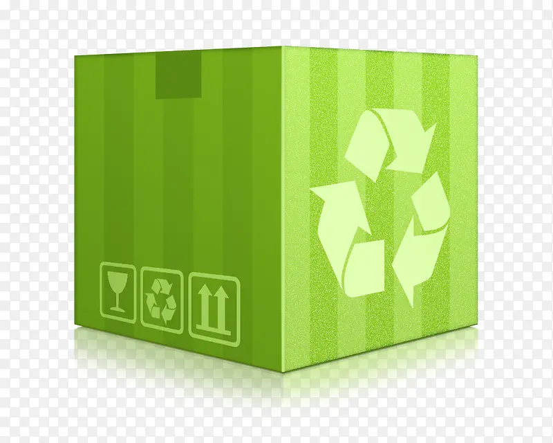 绿色回收箱素材
