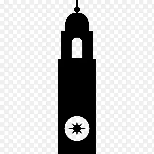 杜布罗夫尼克钟楼，克罗地亚图标