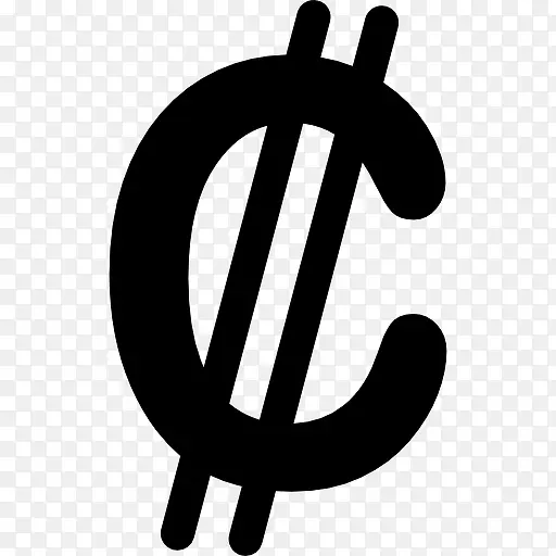 哥斯达黎加科隆的货币符号图标
