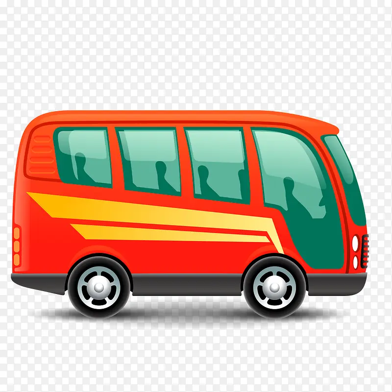 卡通巴士客车设计