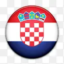国旗克罗地亚国世界标志
