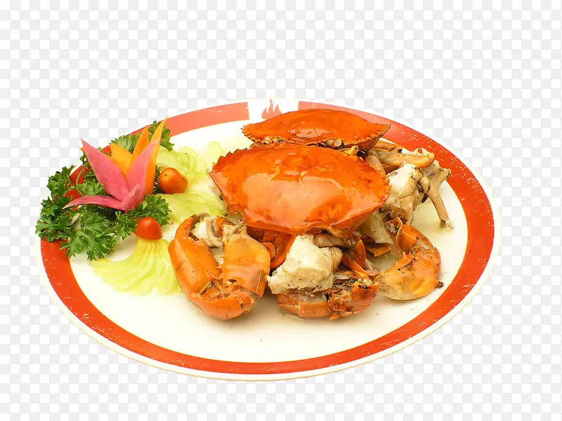 姜葱焗螃蟹