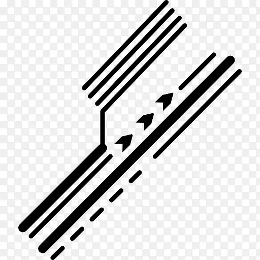 电子印刷电路详细的对角线图标