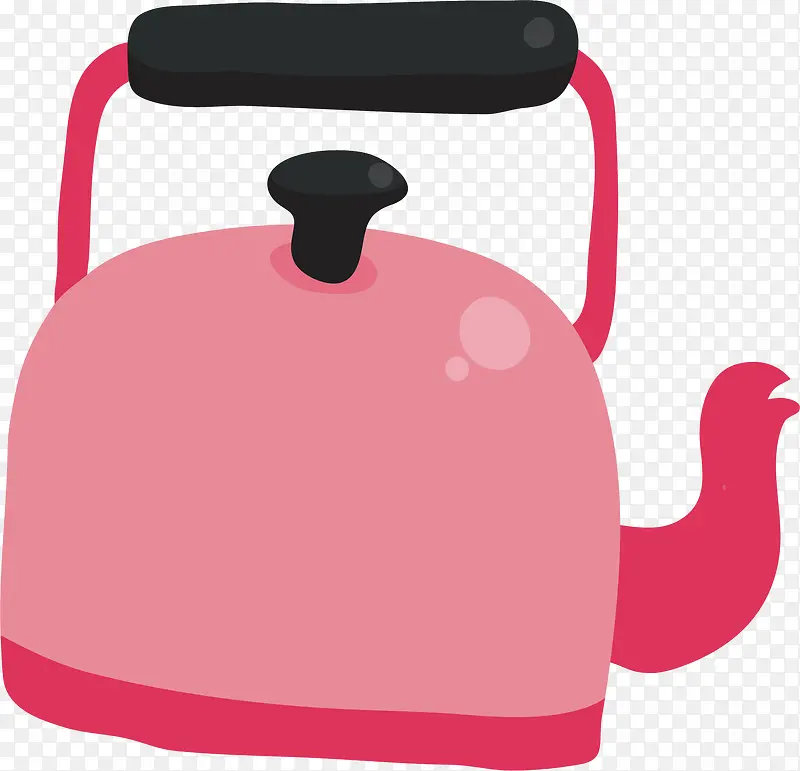 粉红色烧水壶