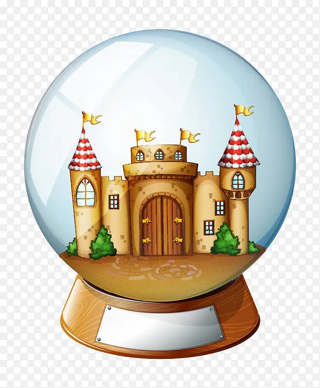 水晶球里的城堡