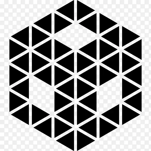一边一个立方体图标