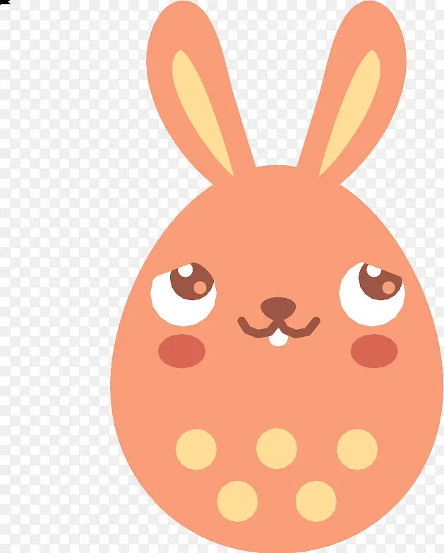 脸红Easter-Egg-Bunny-icons