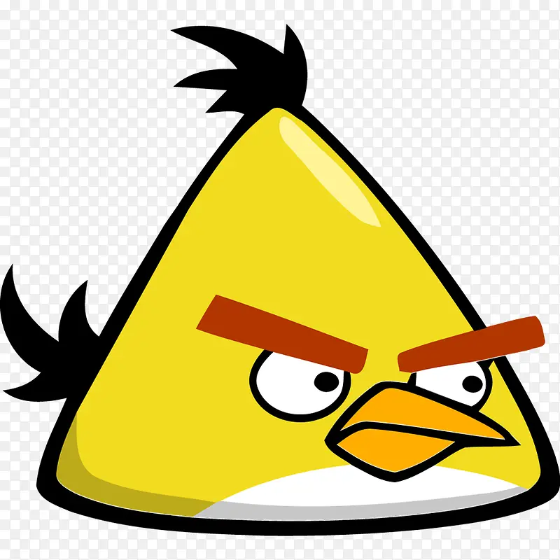 愤怒的小鸟黄色图标