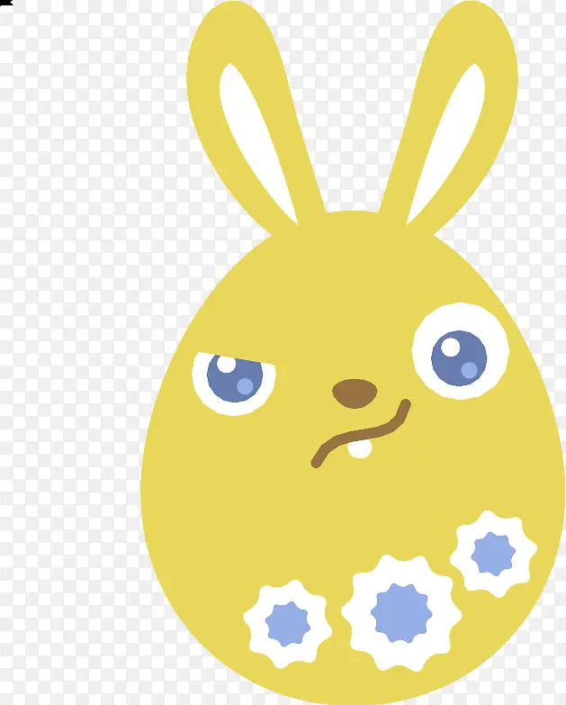 持谨慎态度Easter-Egg-Bunny-icons