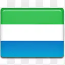 塞拉利昂塞拉利昂国旗国国家标志