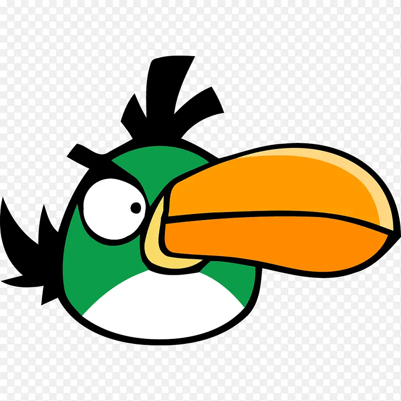 愤怒的小鸟绿色图标