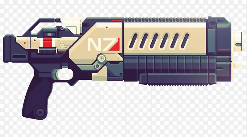 N7CrusaderShotgun枪卡通枪
