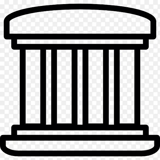 希腊建筑的四大支柱图标