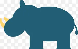 Rhinoceros犀牛卡通
