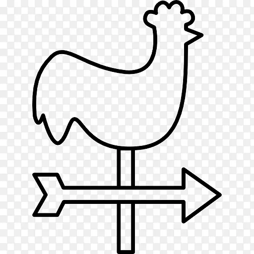 Rooster Weather Vane 图标